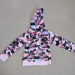 Under Armour Pink and Black Camouflage Hoodie